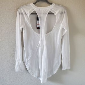 Under Armour cut out hi lo longsleeve tee NWT